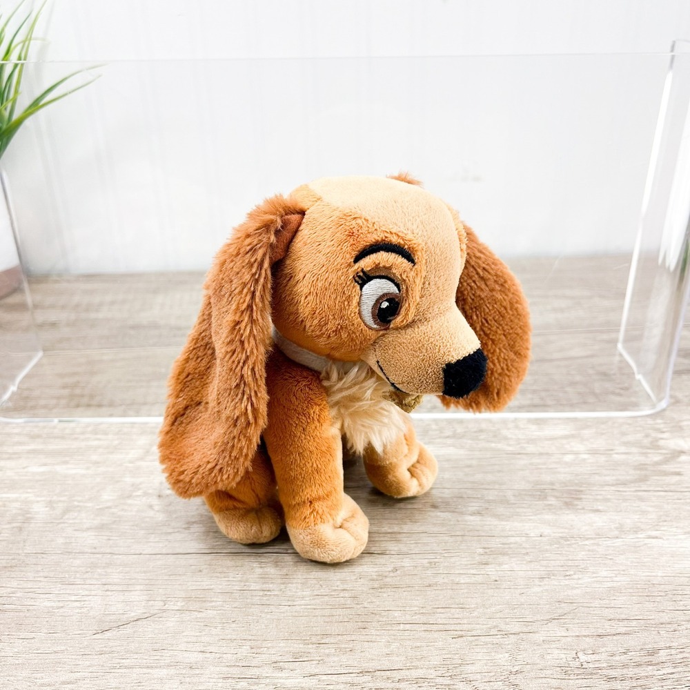 Disney LADY and the Tramp Dog 6" Vintage Plush Figure